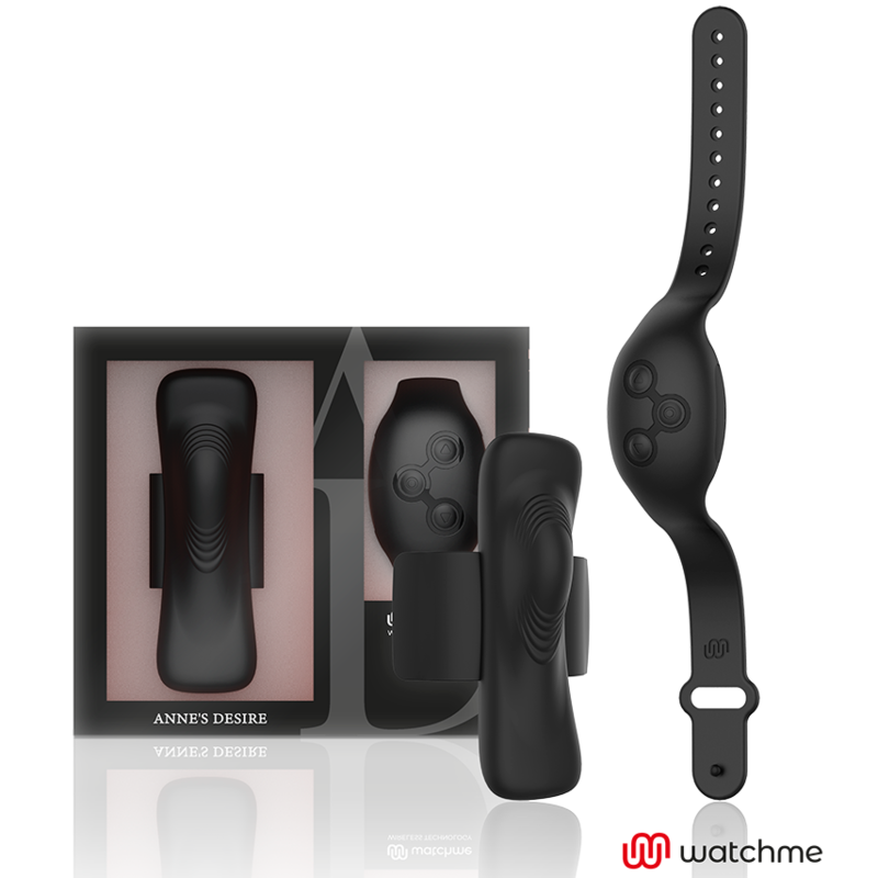 ANNE'S DESIRE - PANTY PLEASURE TECNOLOGÍA WATCHME NEGRO