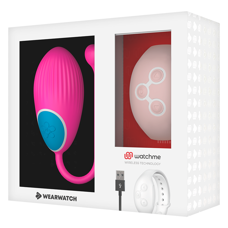 WEARWATCH - HUEVO CONTROL REMOTO TECHNOLOGY WATCHME FUCSIA / ROSA