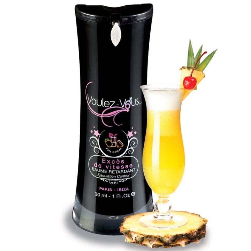 VOULEZ-VOUS - GEL RETARDANTE SABOR PIÑA COLADA 30 ML