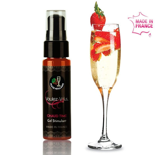 VOULEZ-VOUS - GEL ESTIMULANTE CAVA CON FRESA 30 ML